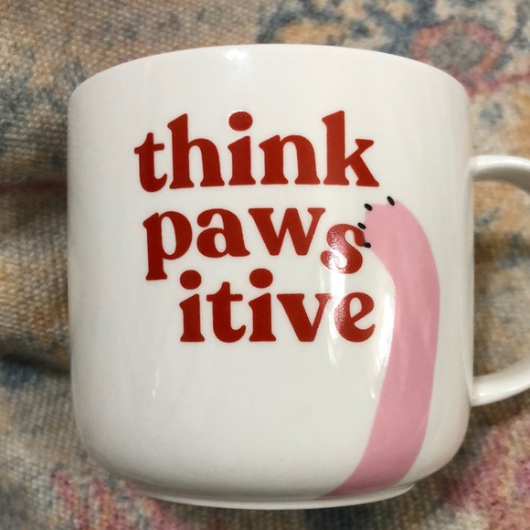 Parker Lane Other - Coffee Mug “Think Pawsitive” NWT
